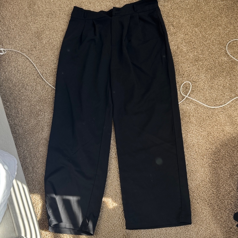 Halara black trousers/work pants
